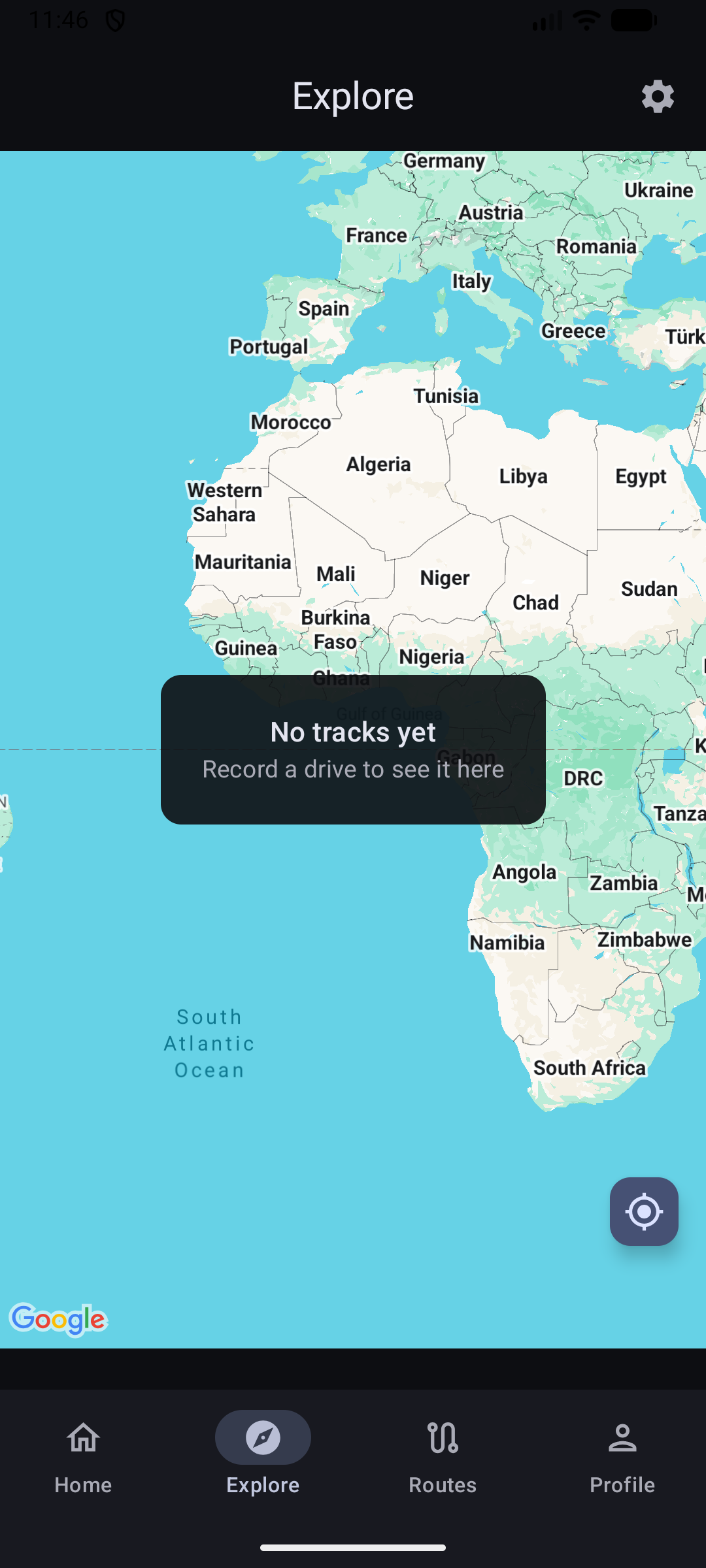 RallyTrax App Screenshot